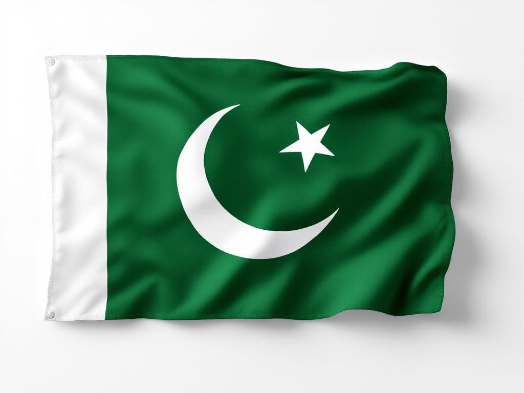 create image of pakistan flag